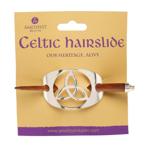 Keltische Haarspange "Small Trinity"